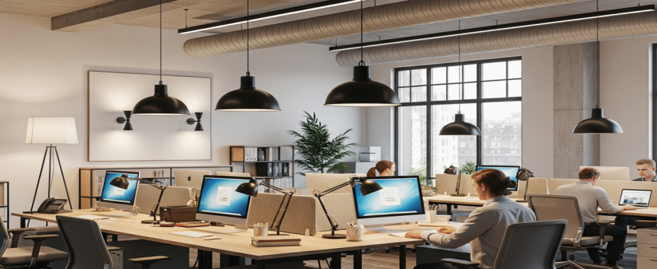 Göz Yorgunluğunu Azaltan Aydınlatma: Ofis Işıklandırma Rehberi