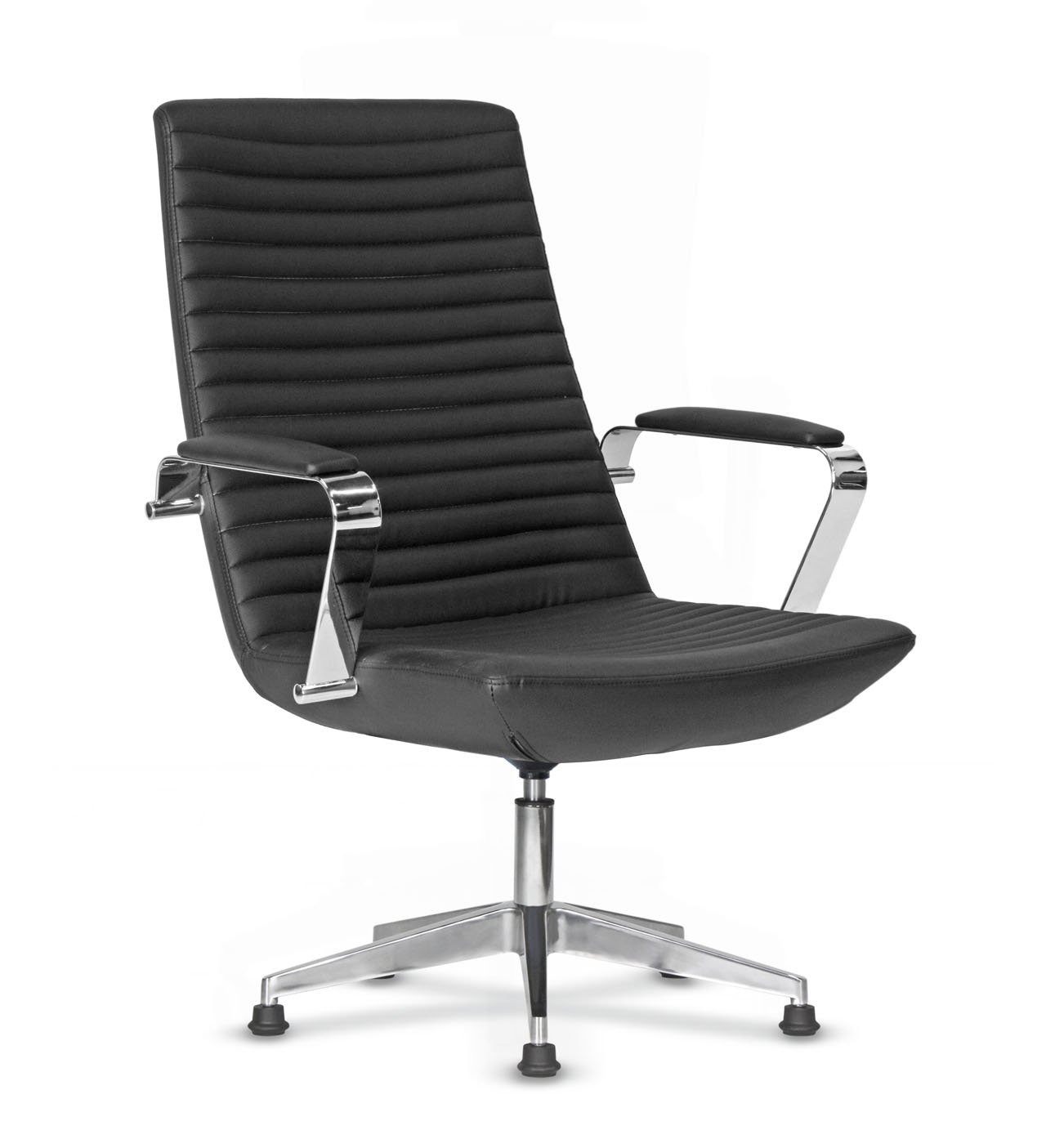 Zeta Krom Kollu Alüminyum Ayaklı Çalışma Koltukları