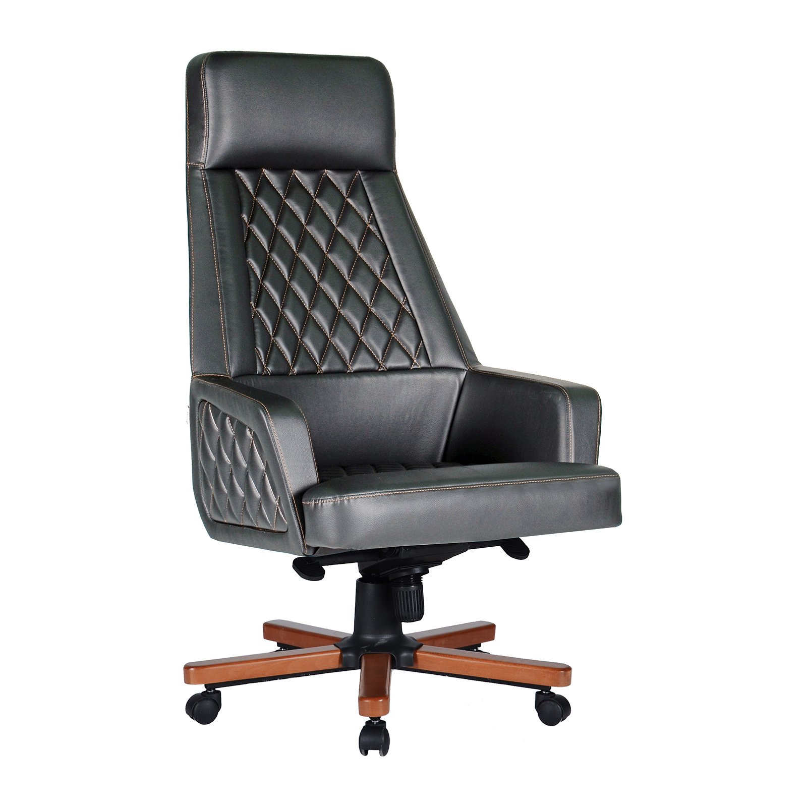 Land Yıldız Ahşap Ayaklı Döşemeli Yönetici Koltukları