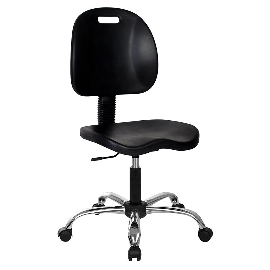 Laboratuvar Alüminyum Ayaklı Çalışma Koltukları