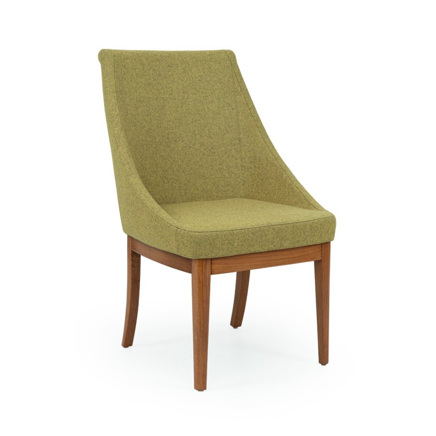 Shell Ahşap Ayaklı Sandalyeler