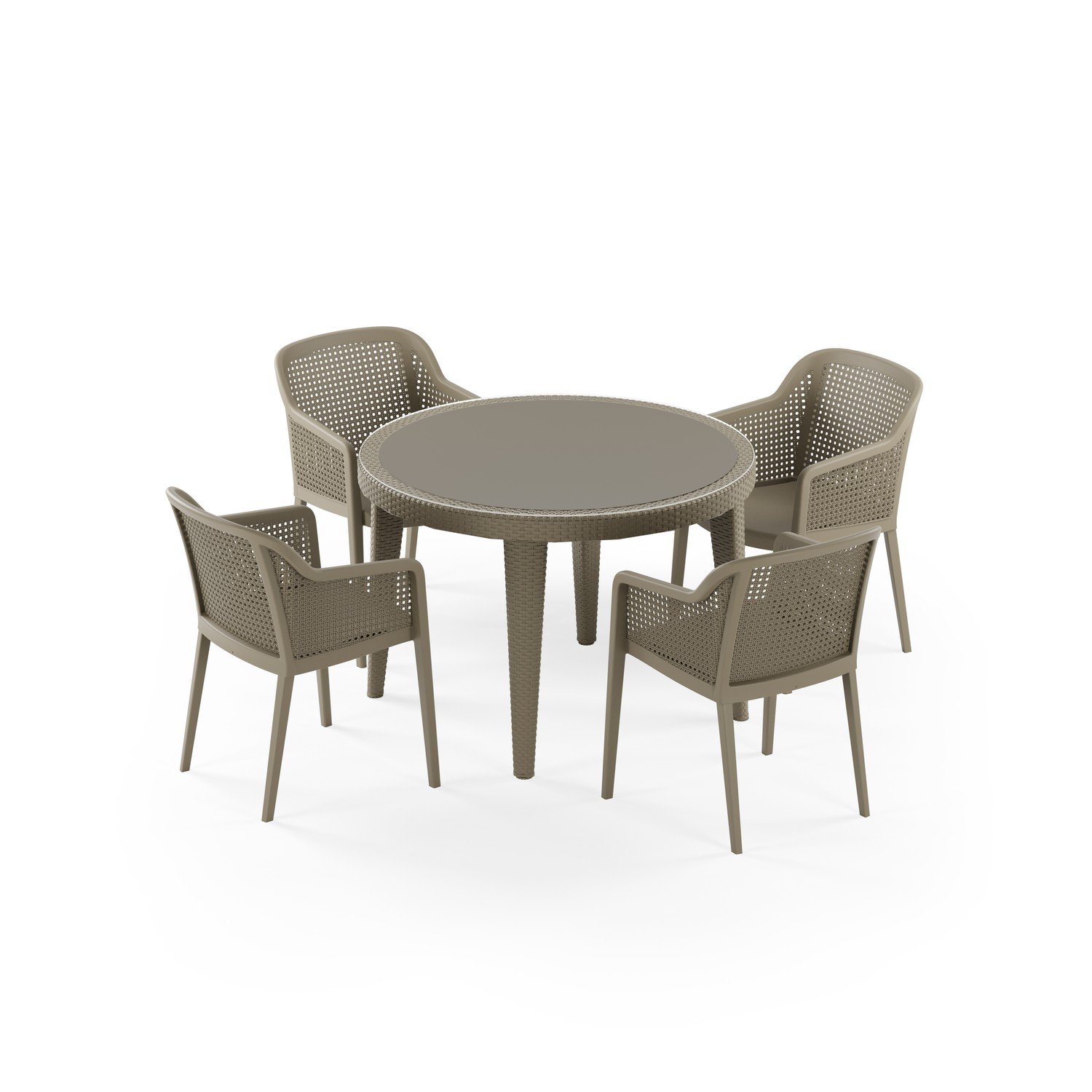 Osaka 110 ve Octa 4 Kişilik Masa Takımı